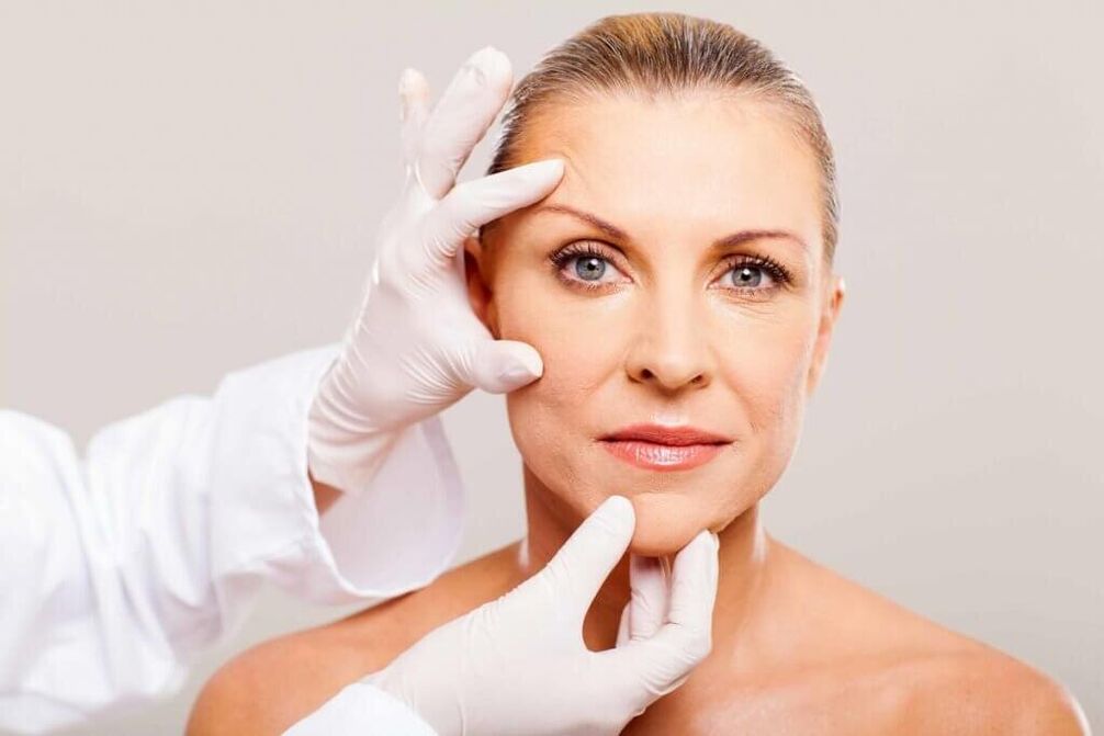 your doctor will examine your skin for rejuvenation